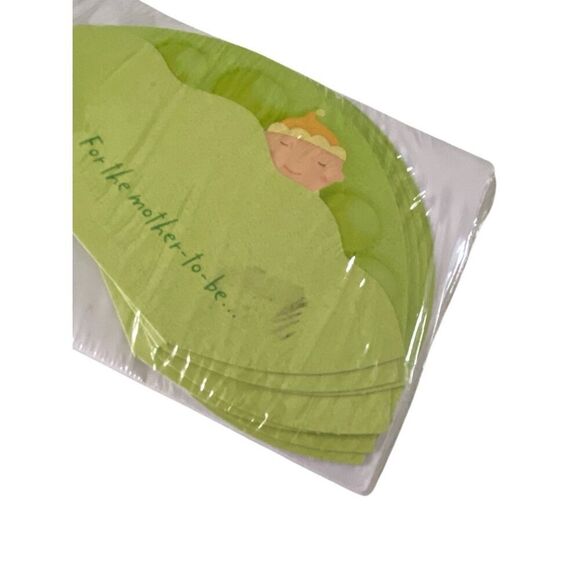 Lot Of 12 Baby Girl Shower Invitations Party Favor Boxes Place Cards Seals Name - Picture 6 of 8